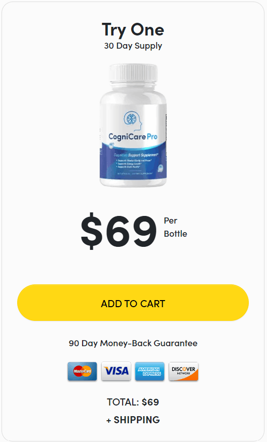 CogniCarePro 1 bottle